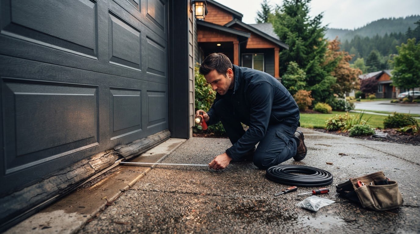 Garage Door Seal Replacement in Spokane: How to Choose the Right Fix