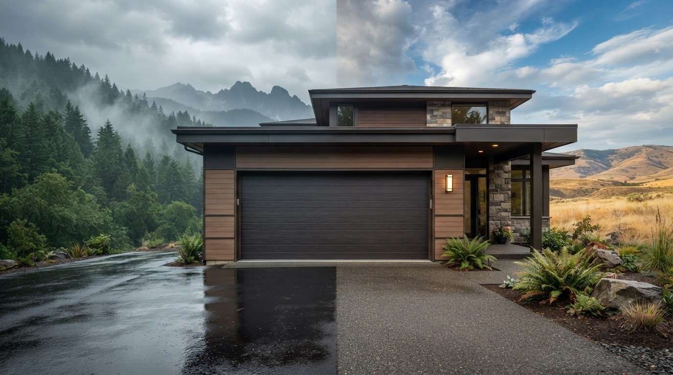 Best Garage Door Materials for Washington: 2026 Guide