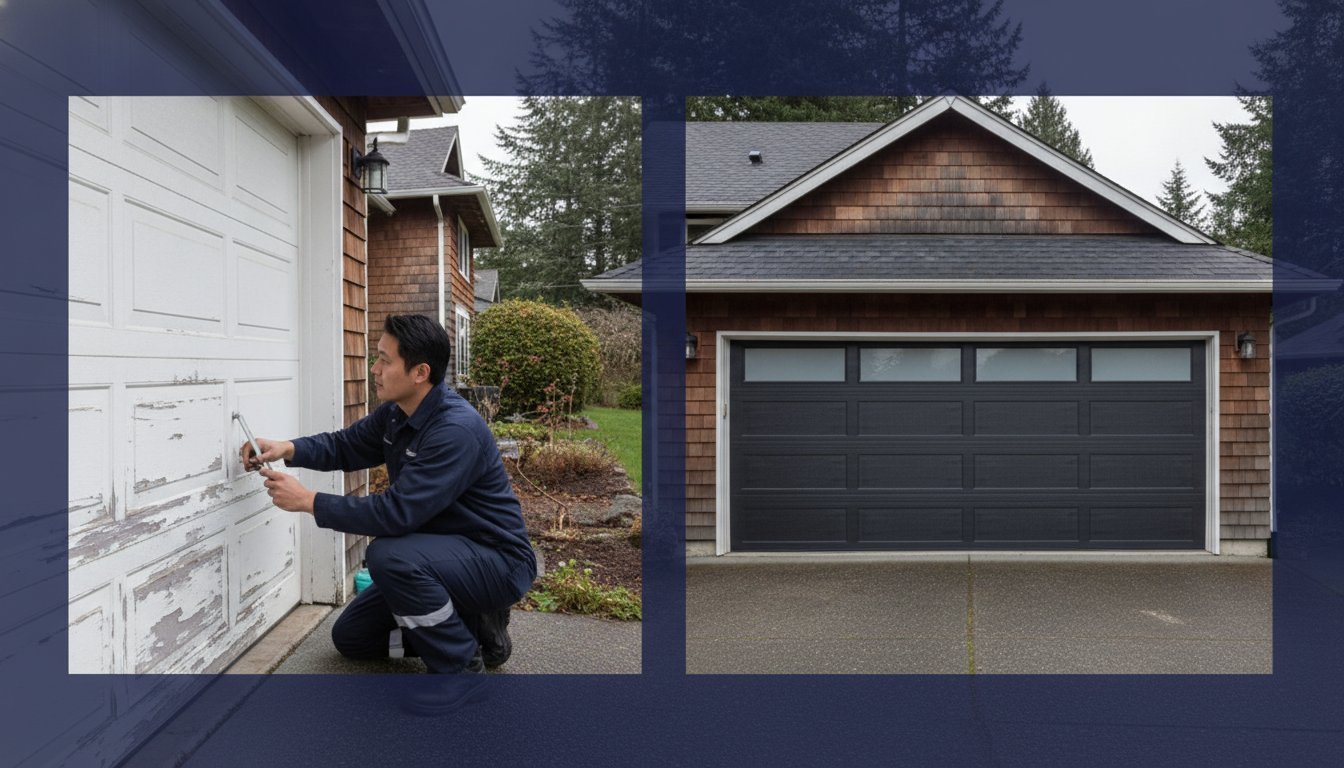 Garage Door Repair vs. Replacement: The 2026 Homeowner’s Decision Guide