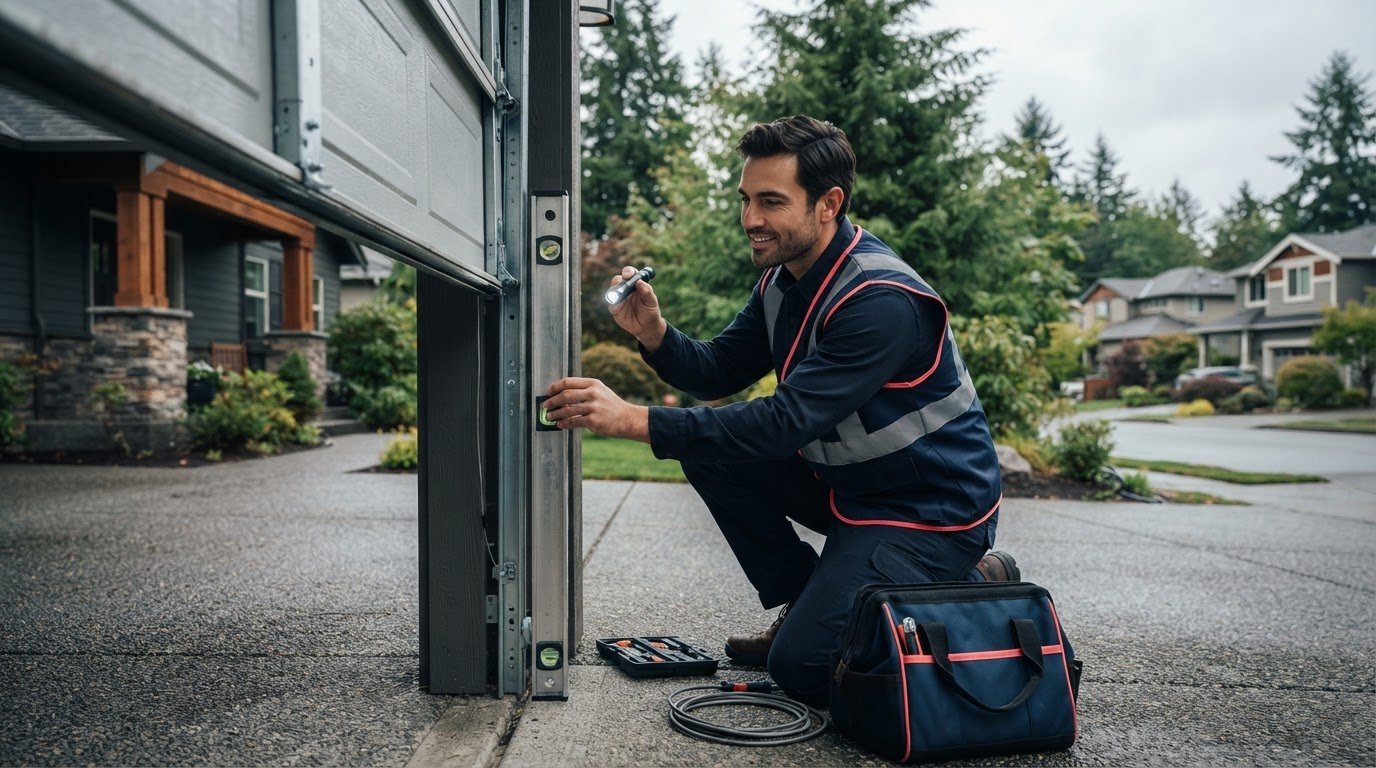 Garage Door Track Alignment in Seattle: How to Choose the Right Repair