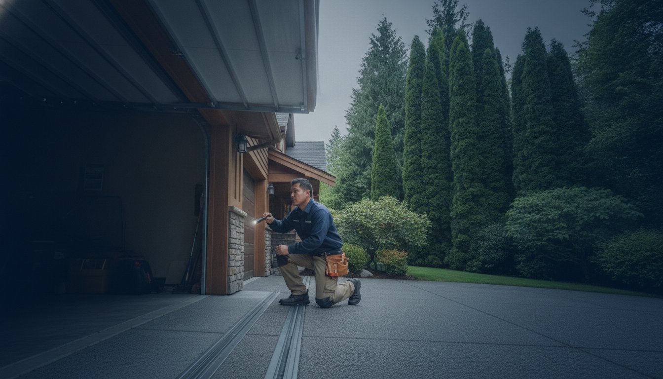 Why Your Garage Door Shakes When Opening: A Washington Homeowner’s Guide