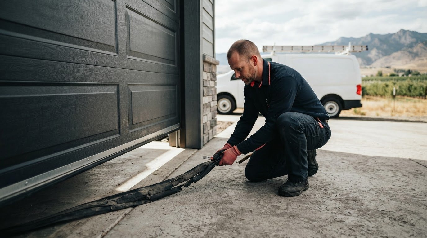 Garage Door Weather Stripping Replacement Costs in Wenatchee