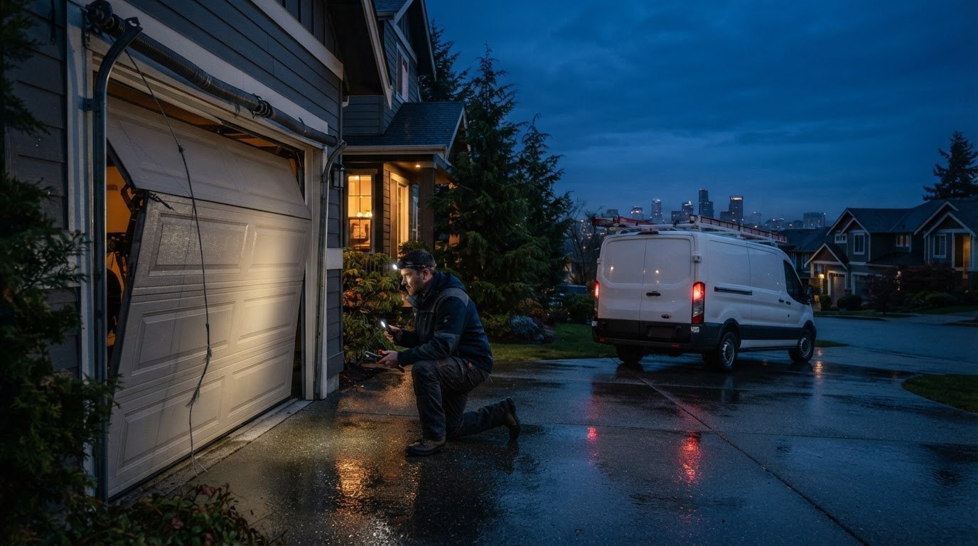 After-Hours Garage Door Service in Tacoma: 2026 Guide